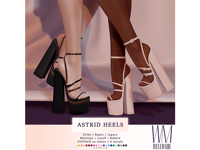 [WellMade] Astrid Heels