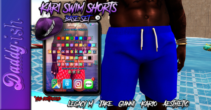 !D - Kari Swim Shorts [BASE]