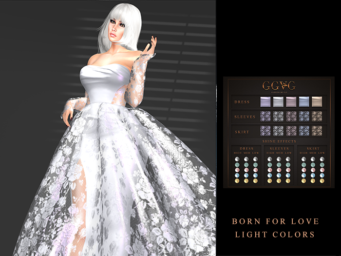 GGVG BORN FOR LOVE LIGHT COLORS