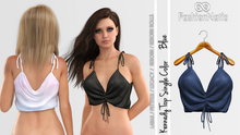 Top Kennedy Blue - LaraX, PetiteX, Legacy, Reborn, Rolls - FashionNatic