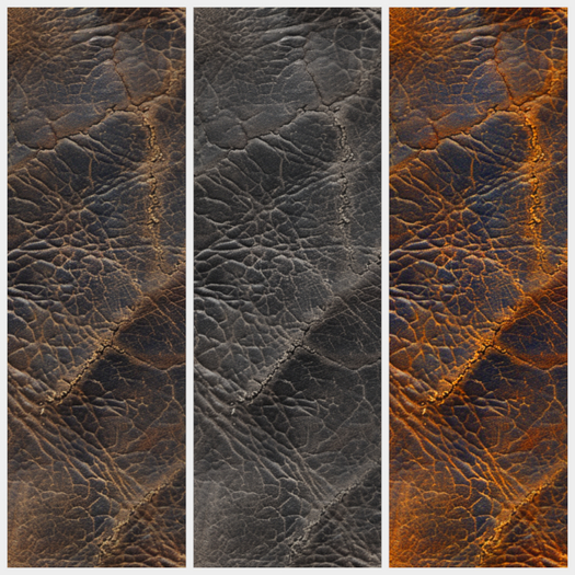 Bobbins - Rough Leather Texture - Seamless , Full Perm