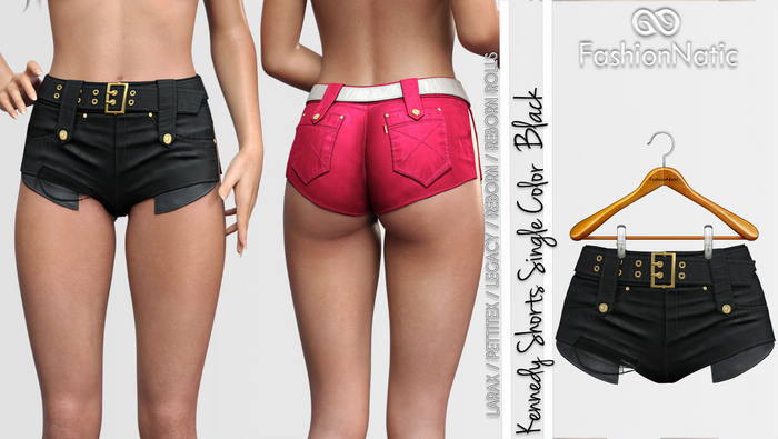 Shorts Kennedy Black 