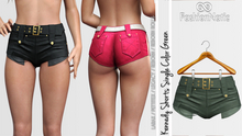Shorts Kennedy Green - LaraX, PetiteX, Legacy, Reborn, Rolls - FashionNatic