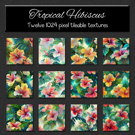 *Wallflowers* Tropical Hibiscus