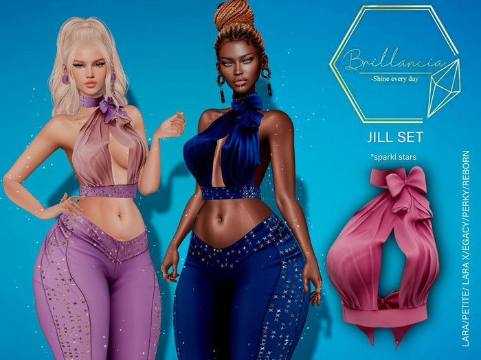 *BRILLANCIA* -  Set Jill  top deppink