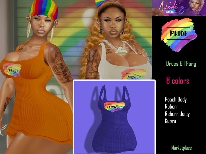 N//Pride Dress Purple 