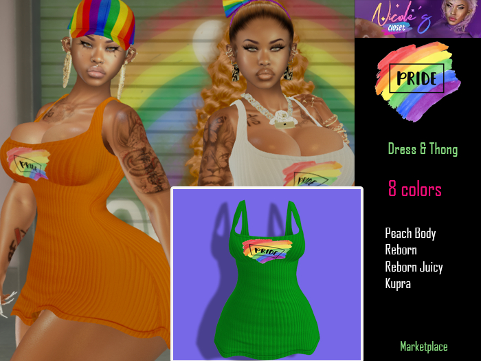 N//Pride Dress Green 