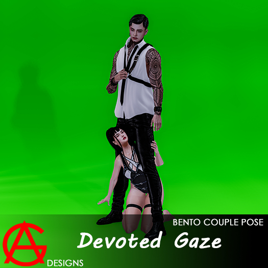 AG Designs - Devoted Gaze - Bento Couple Pose