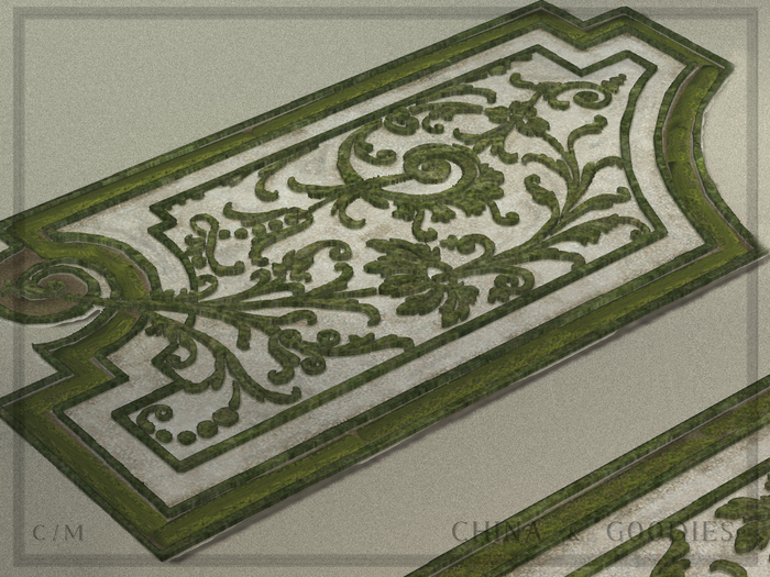 Grand Parterre"Cuvillies"  -C&G-