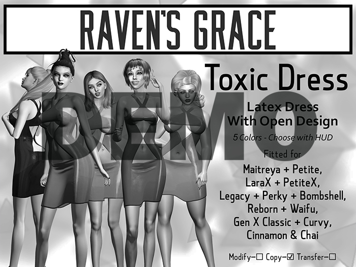 [RG] Toxic Dress v2 DEMO