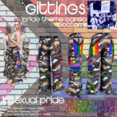 PRIMitive Clothing - Gittings Cargo Bisexual Pride