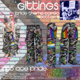 PRIMitive Clothing - Gittings Cargo Aro Ace Pride