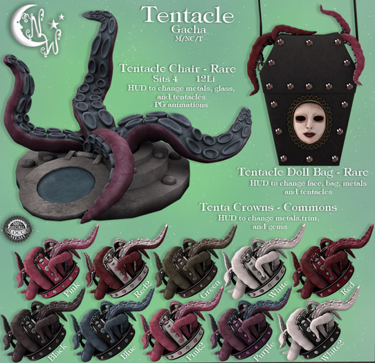 *NW* Tentacle Doll Bag - RARE