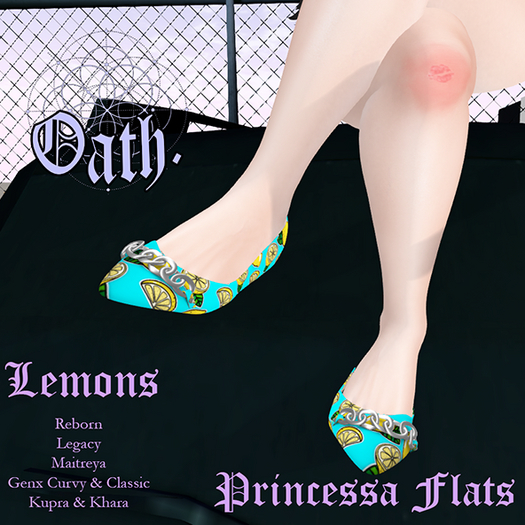 {Oath.} Princessa Flats Lemons