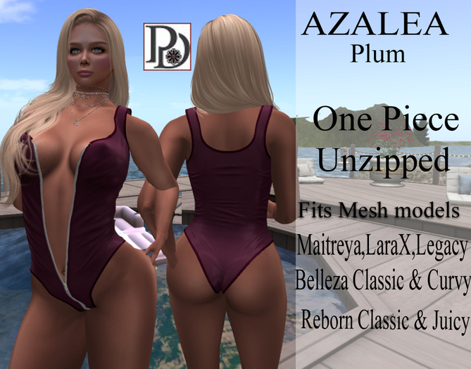 !PD-AzaleaBodySuite -Plum