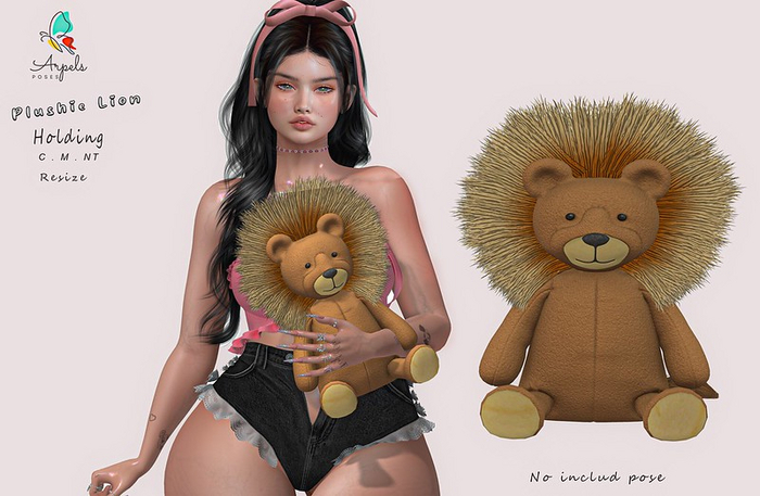 ARPELS PLUSHIE LION HOLD[ADD]