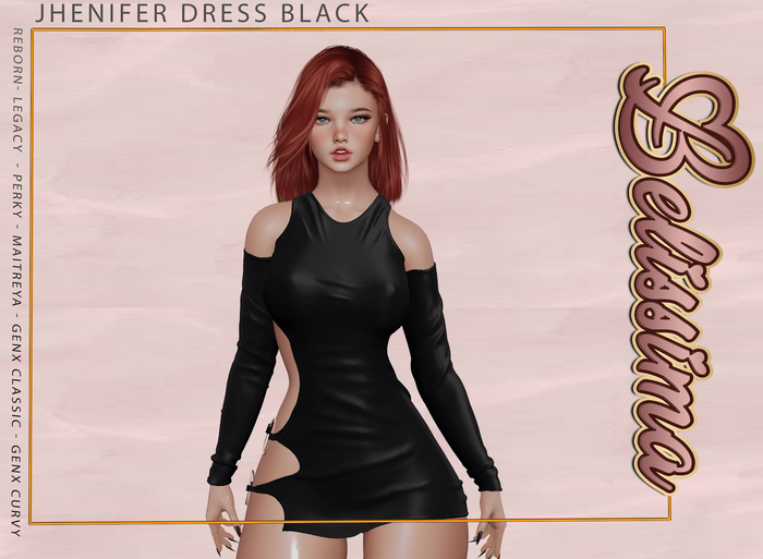 [Belissima] Jhenifer Dress Black