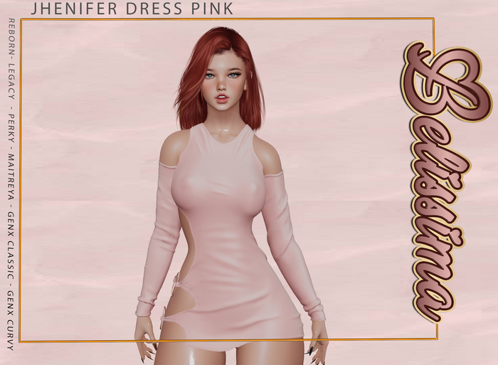 [Belissima] Jhenifer Dress Pink