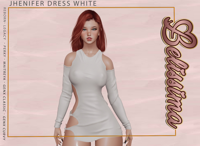 [Belissima] Jhenifer Dress White