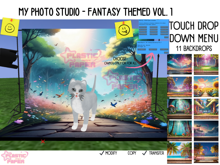 ::PP:: My Photo Studio - Fantasy Themed Backdrops  Vol. 1