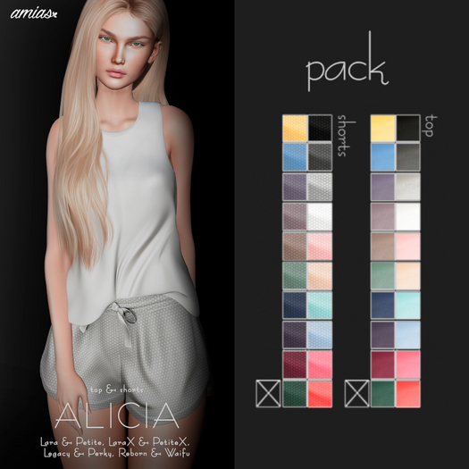 amias - ALICIA set pack