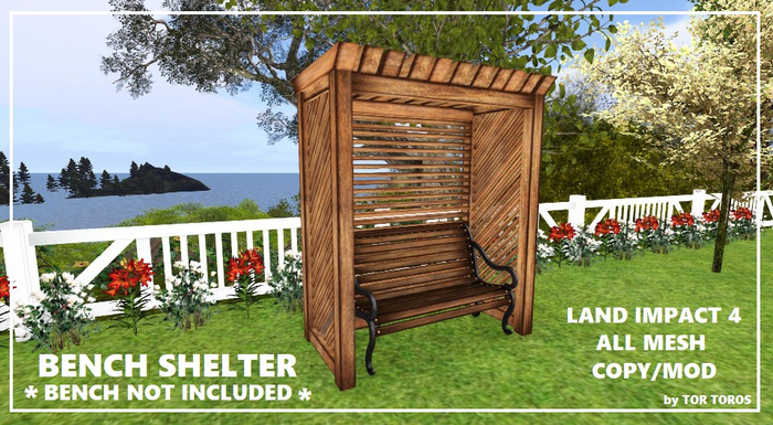 Bench Shelter 4Li