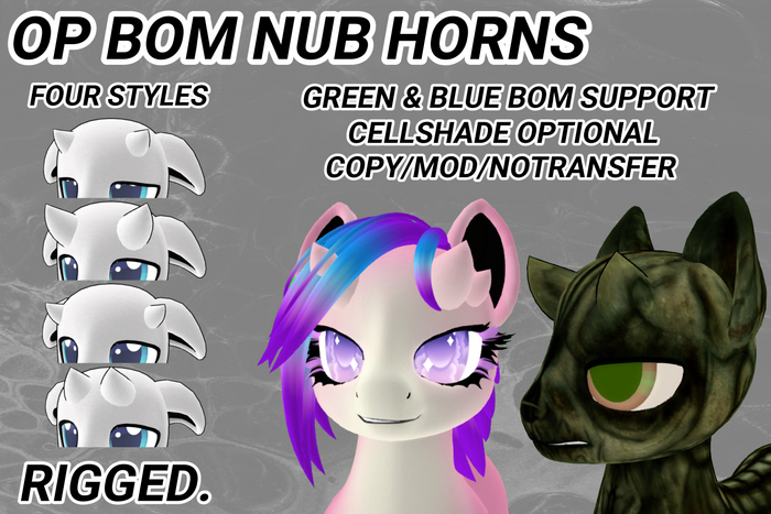 [zM] OP BOM Nub Horns