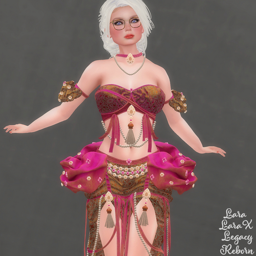 * Amina * Gold Outfit *