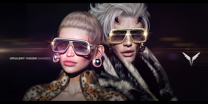 \-VALKYR-/ Opulent Vision Shades / Glossy Black