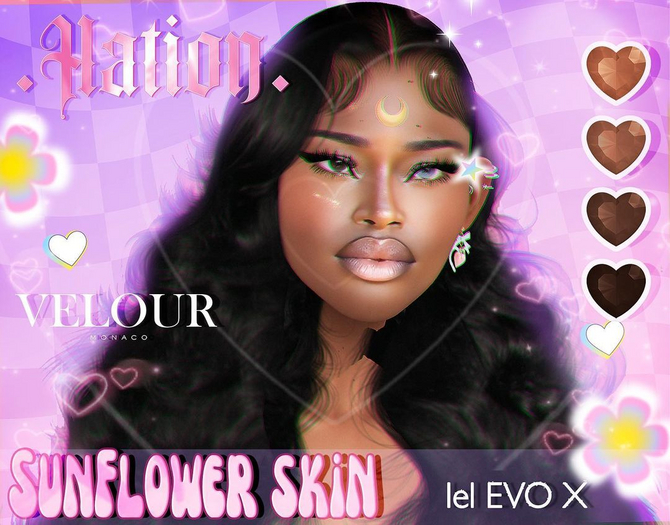 .HATION. SunFlower Skin BROWNIE - EVO