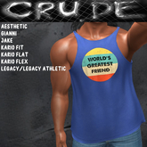 Worlds greatest friend Men's Tank Top (MT1) <Wear Me>