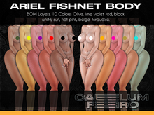 {{{CAELUM FERO}}} ARIEL FISHNET BODY (Wear & Touch)