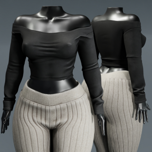 ardor* - off shoulder (black)