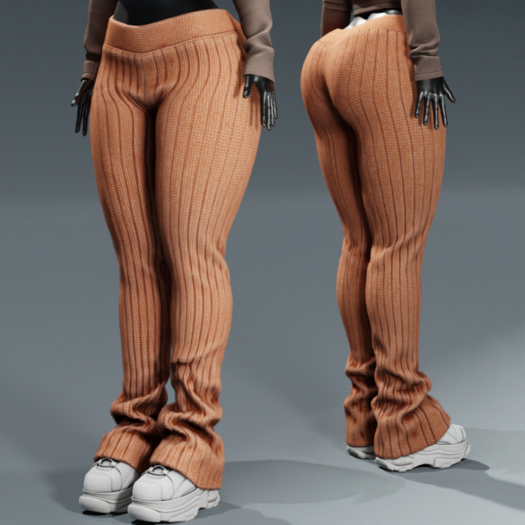 ardor* - knitted bottoms (cinnamon)