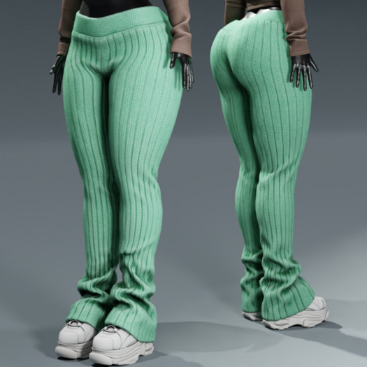 ardor* - knitted bottoms (mint)