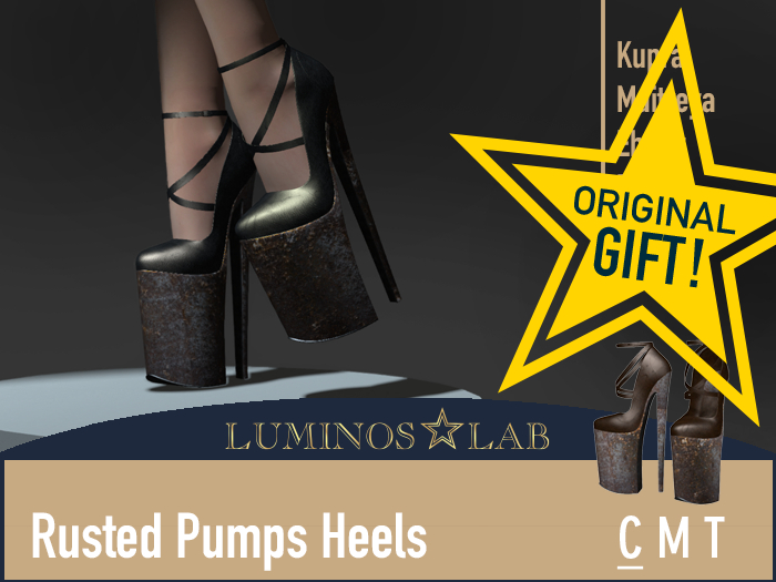 LL Rusted Pumps Heels