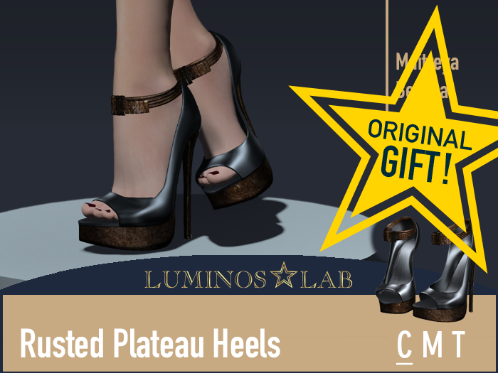 LL Rusted Plateau Heels