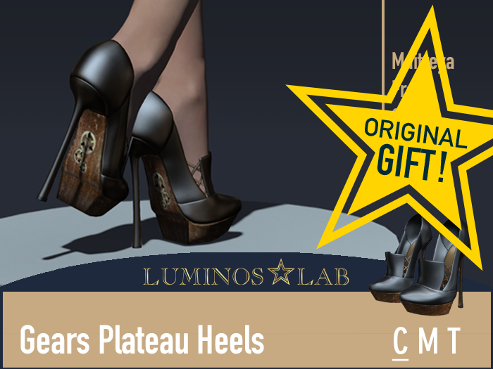 LL Gears Plateau Heels