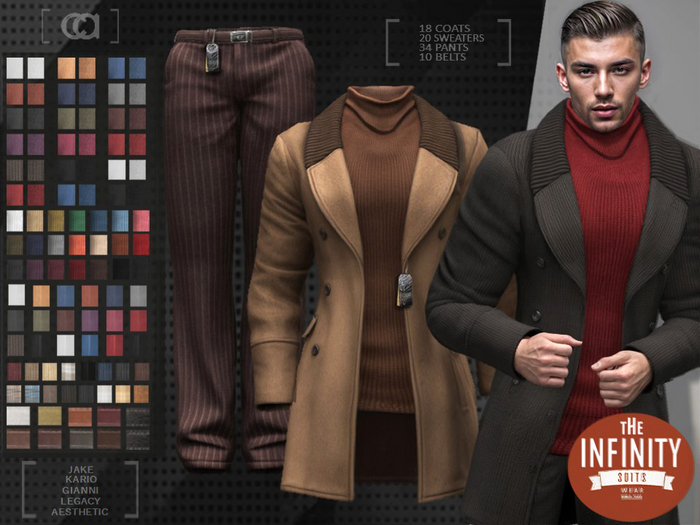[CA] KARIO LEGACY AESTHETIC JAKE GIANNI THE INFINITY SUITS