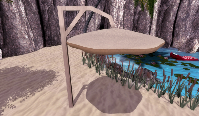 "M" Mesh IInside "M" Mesh Parasol Set Full Perm