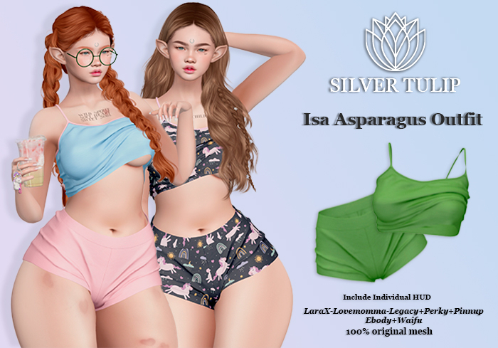 SilverTulip-Isa Asparagus Outfit