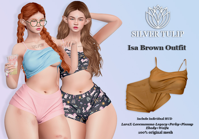 SilverTulip-Isa Brown Outfit