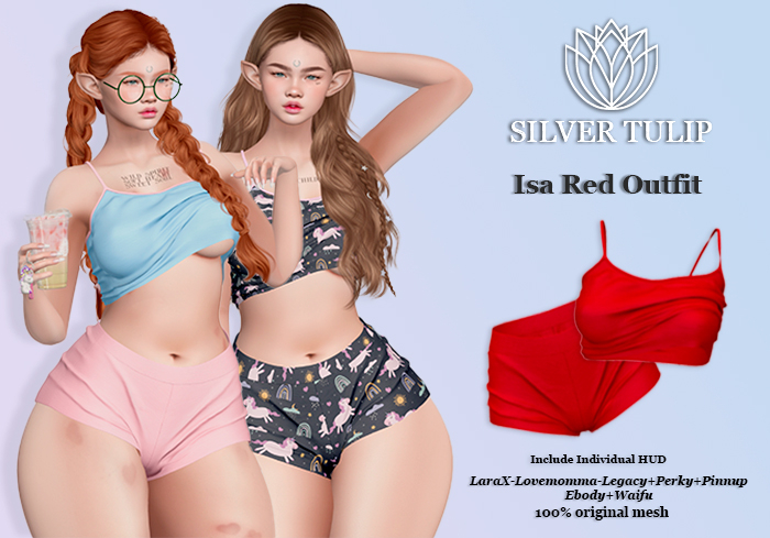 SilverTulip-Isa Red Outfit