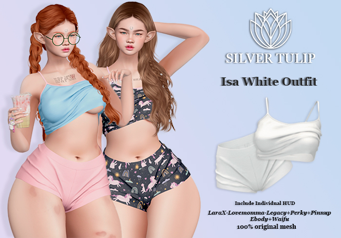 SilverTulip-Isa White Outfit