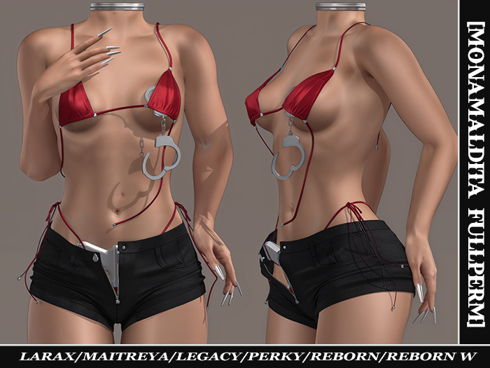 #53 - MONAMALDITA - Full Perm - Short & Bikini