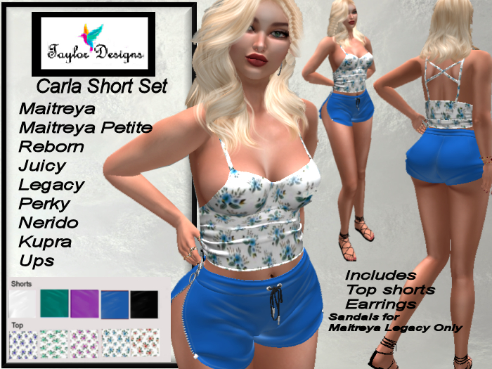 TD Carla Short Set