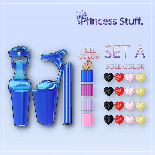 .Princess Stuff. [High Plateau Heels] [TYP A SET]