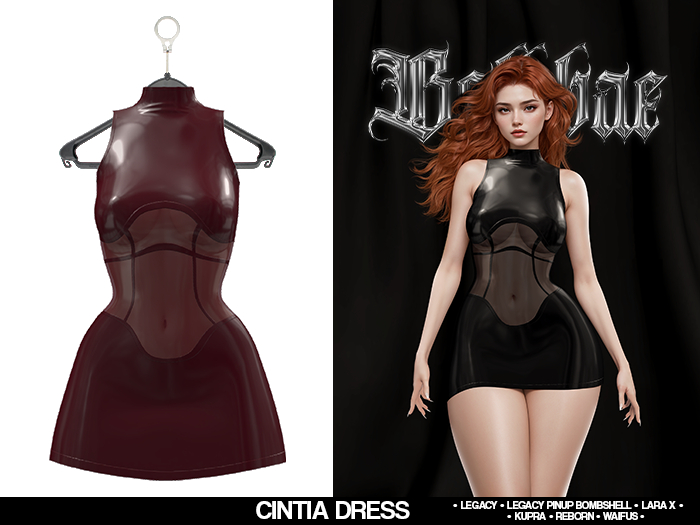 Boldbae - Cintia Dress - Wine