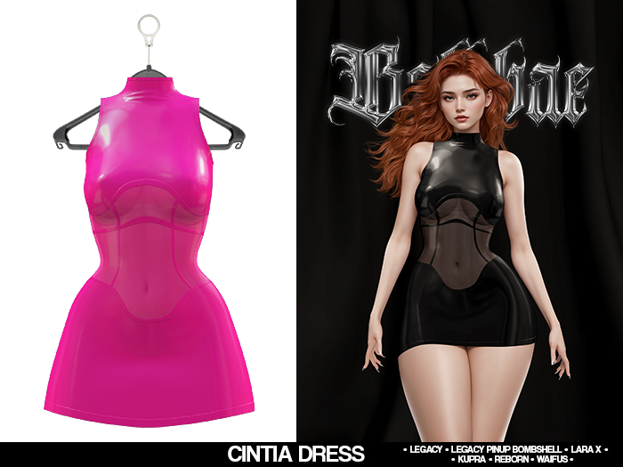 Boldbae - Cintia Dress - Pink