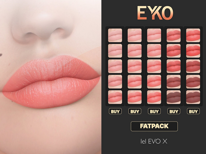 [EYKO] HERA'S KISS LIPSTICK RED FATPACK - EVOX